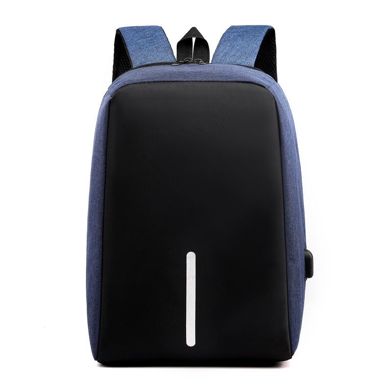 fashion new anti-theft backpack casual backpack business men multi-function USB backpack 8