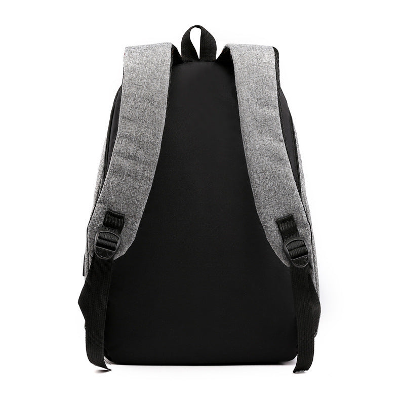 fashion new anti-theft backpack casual backpack business men multi-function USB backpack 3