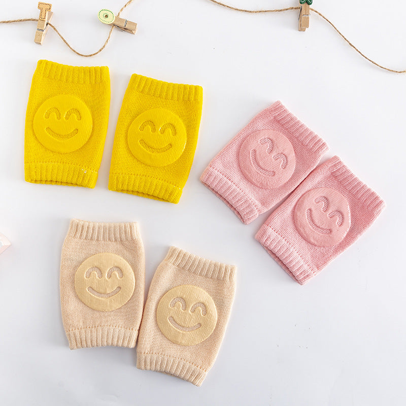 Summer Terry Baby Socks Toddler Crawling Knee Pads 4