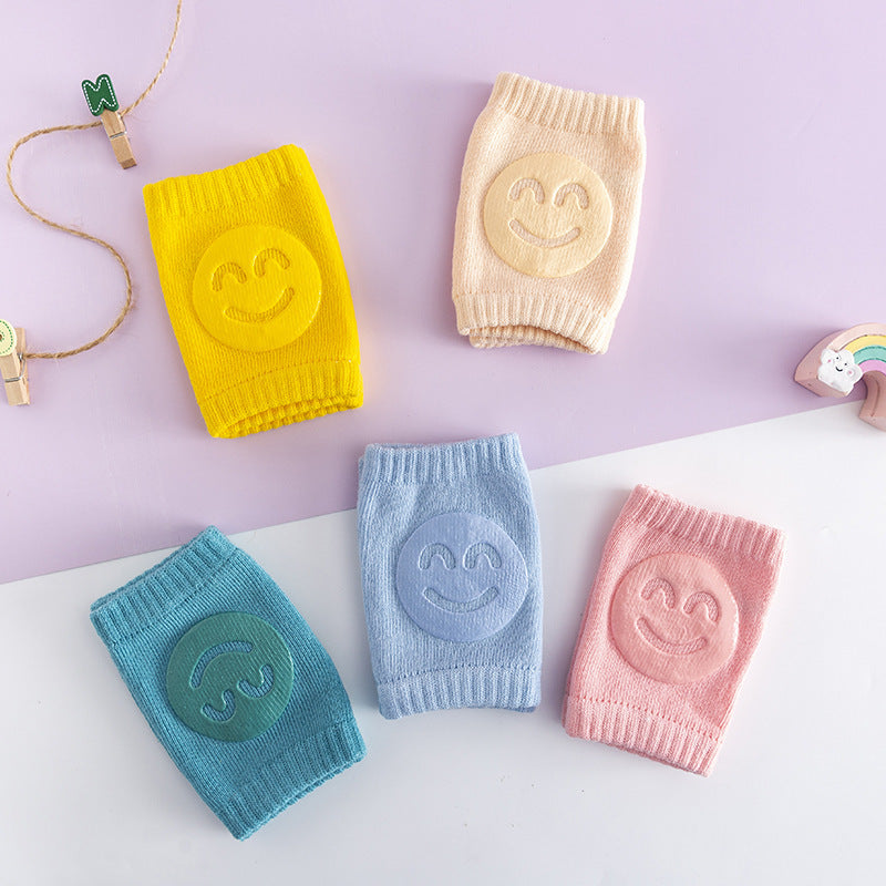 Summer Terry Baby Socks Toddler Crawling Knee Pads 5