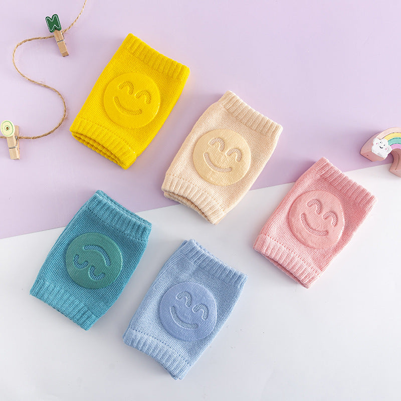 Summer Terry Baby Socks Toddler Crawling Knee Pads 6
