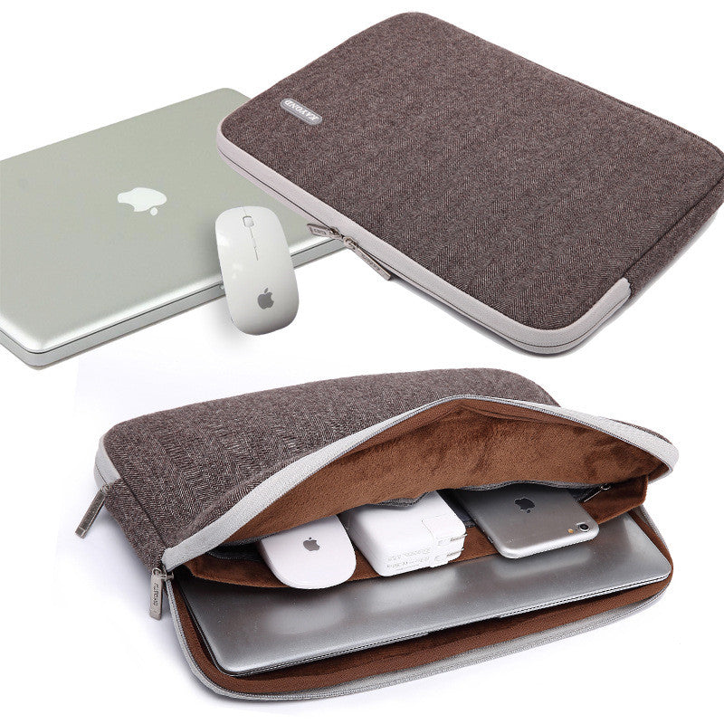 Compatible with Apple , Kayond Herringbone Liner Bag For Apple Lenovo Asus 11 13.3 Inch 14 15.6 Inch 17 Inch Notebook Bag 4