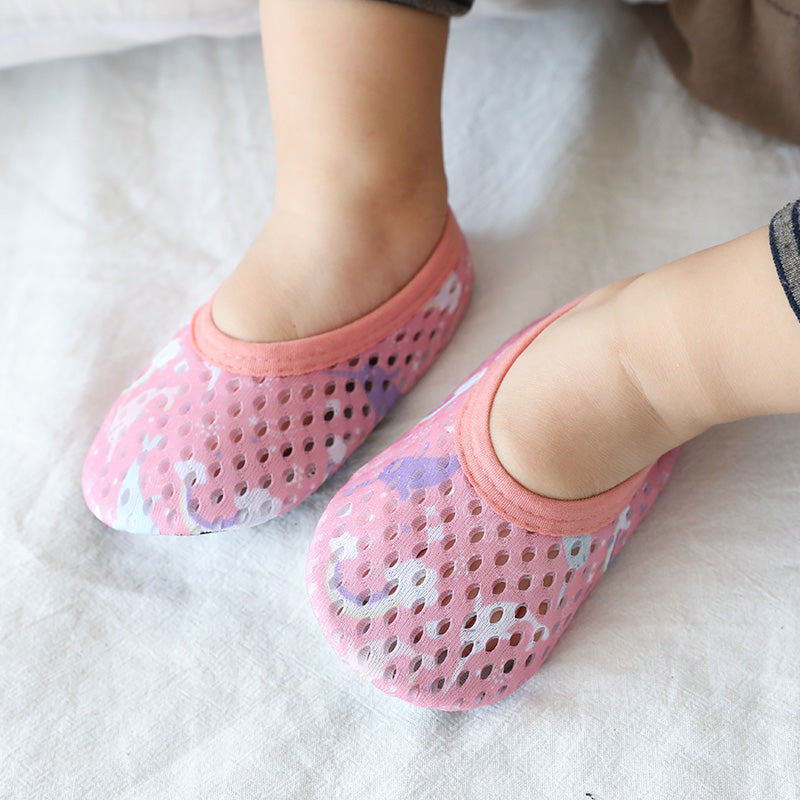New Baby Girls First Step Shoes Baby Spring Summer Mesh Baby Shoes 3