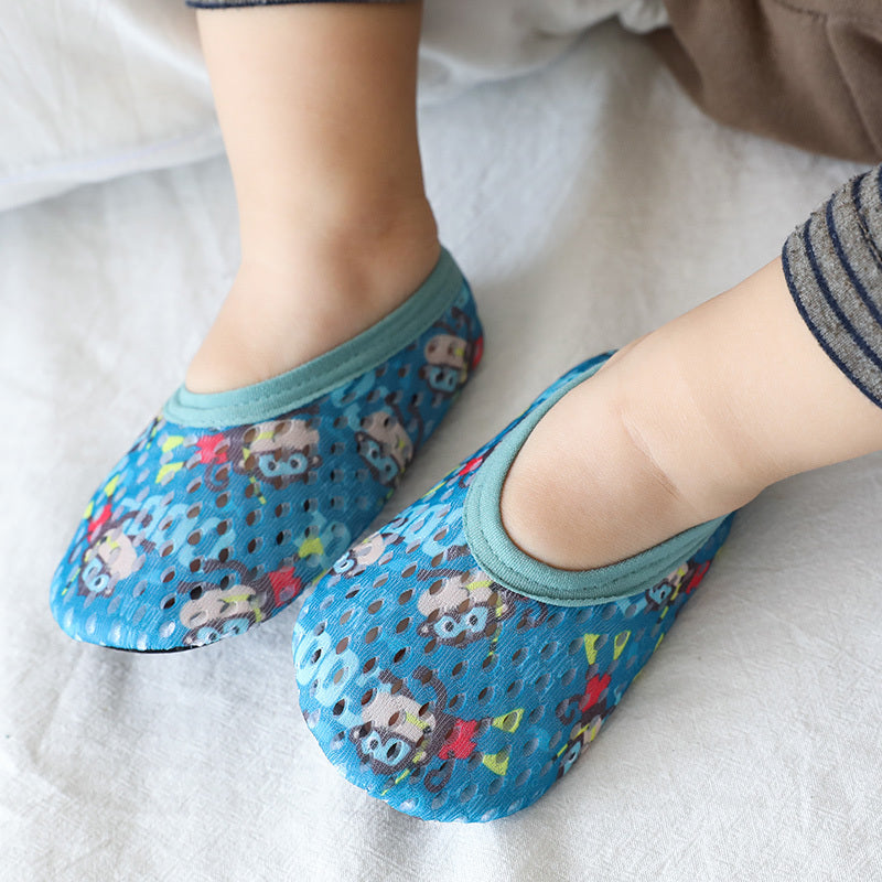 New Baby Girls First Step Shoes Baby Spring Summer Mesh Baby Shoes 5