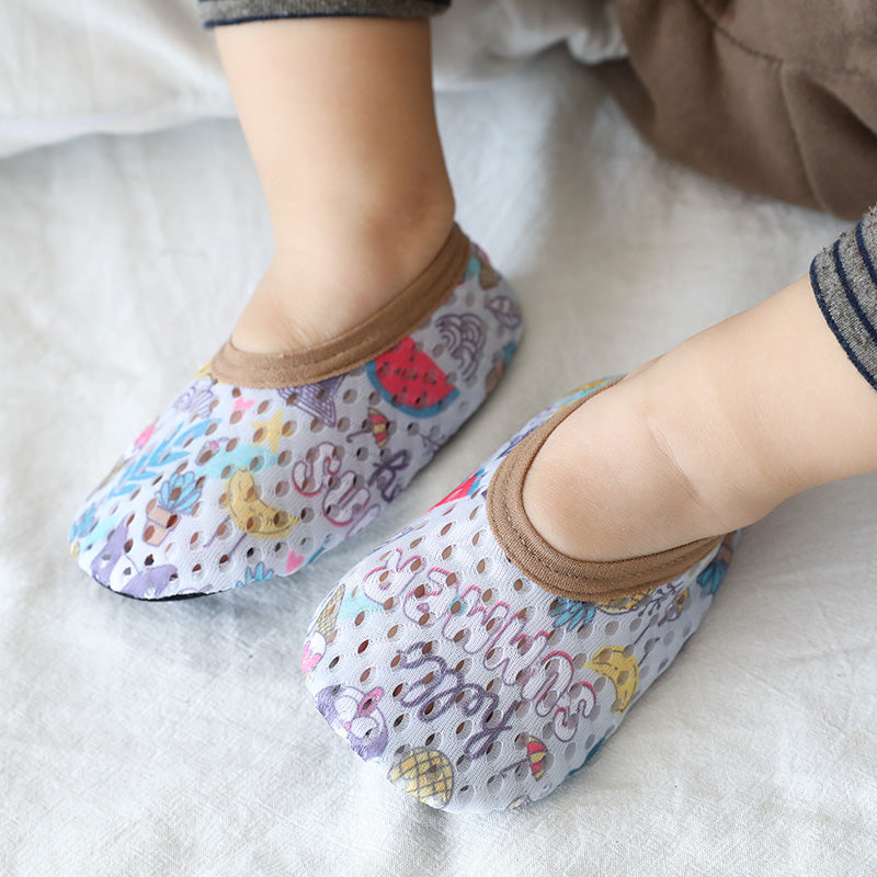 New Baby Girls First Step Shoes Baby Spring Summer Mesh Baby Shoes 6