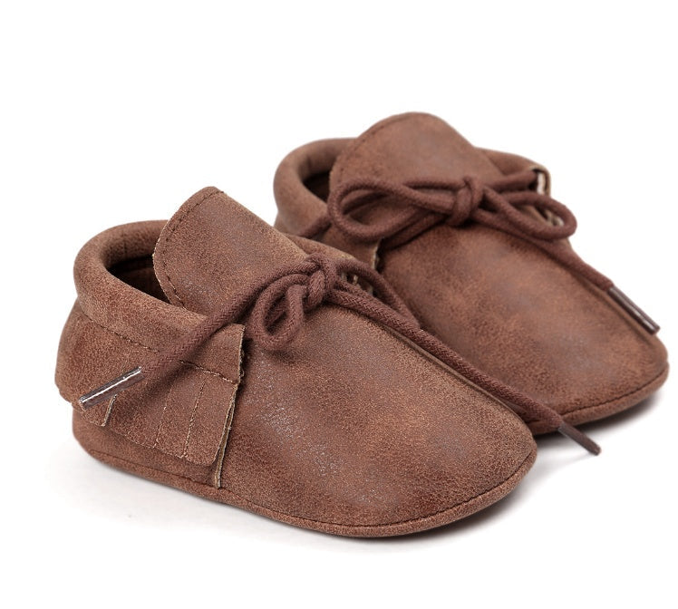 Small seven baby shoes leather soft baby shoes soft socks spring new 1