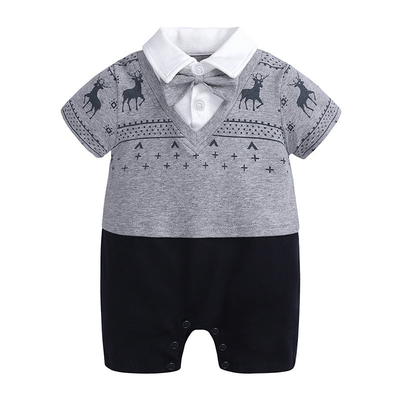 Baby Romper Gentleman Baby Jumpsuit 4