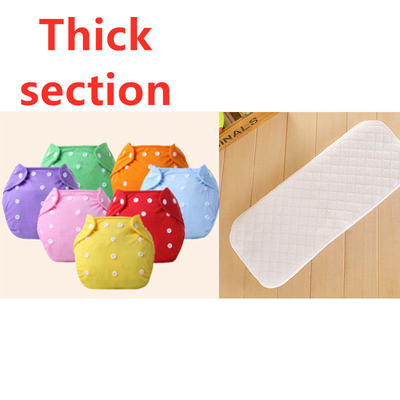 Increase diaper pants washable diapers can adjust the baby can pull pants pants waterproof waterproof diapers pants 7