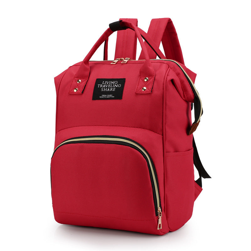 Mommy Bag, Mother And Baby Bag, Feeding Bottle, Diaper Backpack 2
