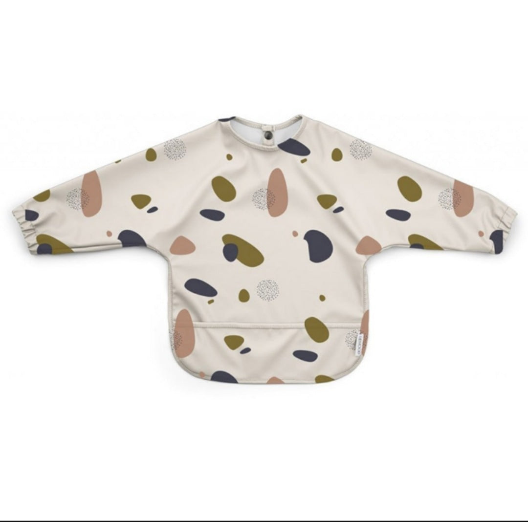 Children's waterproof anti-clothing bib baby eating bib super soft waterproof baby meal pocket anti-dirty feeding 4