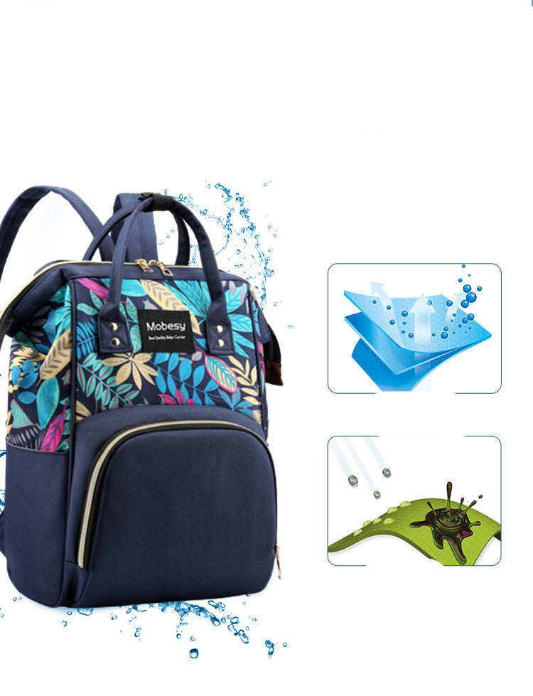 Multifunctional mother bag, baby bag, baby bottle, diaper backpack 5