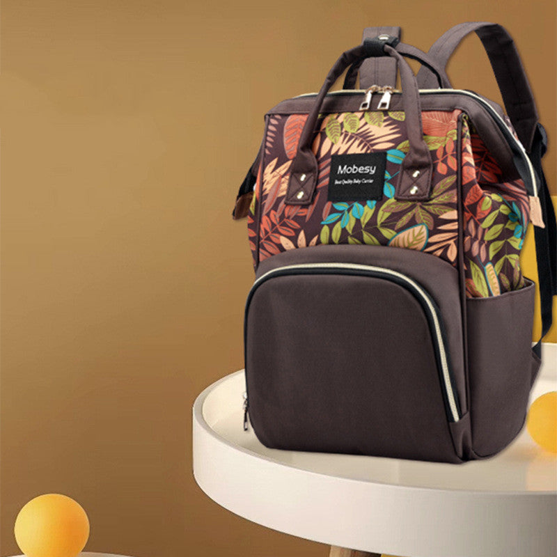 Multifunctional mother bag, baby bag, baby bottle, diaper backpack 3