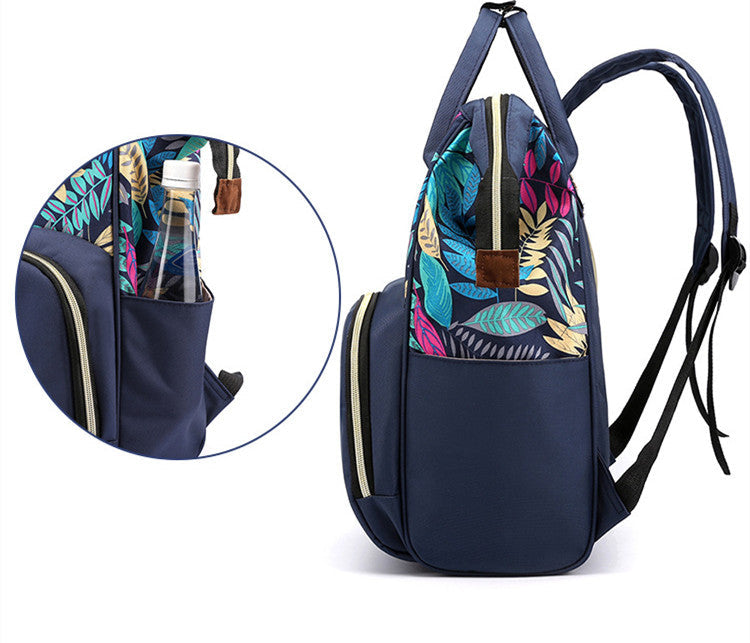 Multifunctional mother bag, baby bag, baby bottle, diaper backpack 6