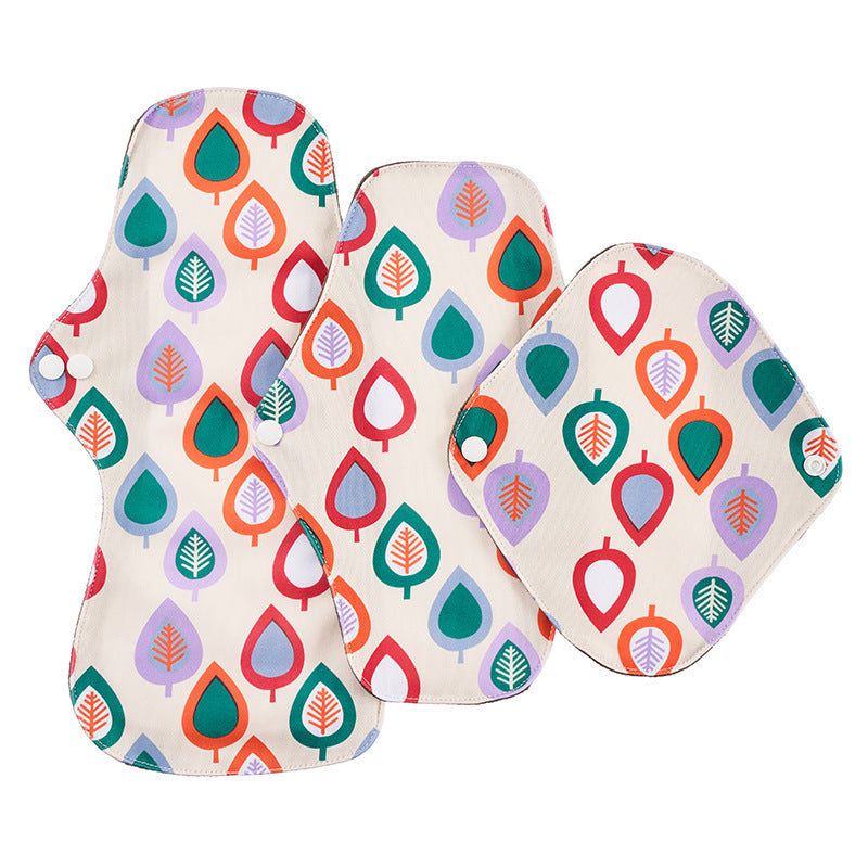 Leak-Proof Bamboo Charcoal Sanitary Napkins Washable Aunt'S Towel 19