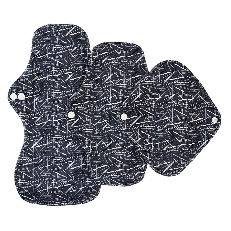 Leak-Proof Bamboo Charcoal Sanitary Napkins Washable Aunt'S Towel 20