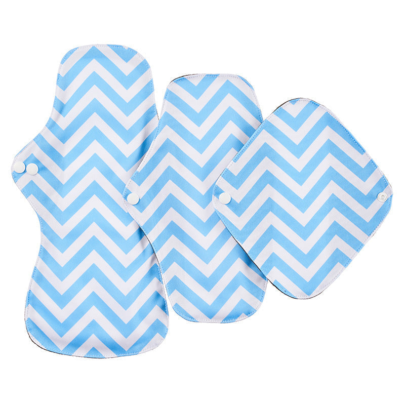Leak-Proof Bamboo Charcoal Sanitary Napkins Washable Aunt'S Towel 8