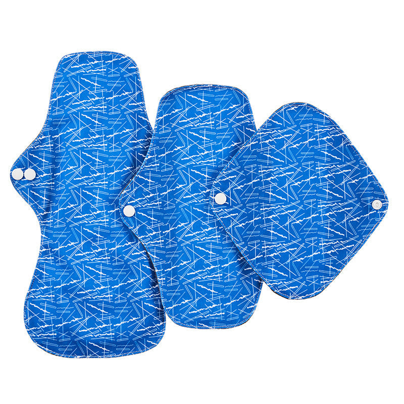 Leak-Proof Bamboo Charcoal Sanitary Napkins Washable Aunt'S Towel 5