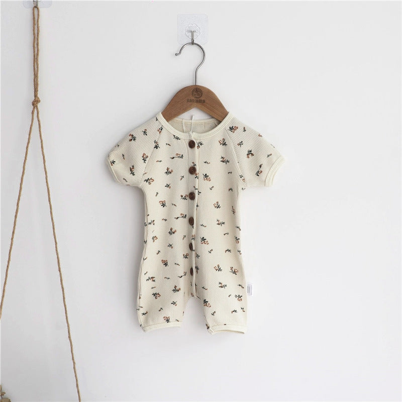 Printed Triangle Romper Baby Romper Bag Fart Clothes 3