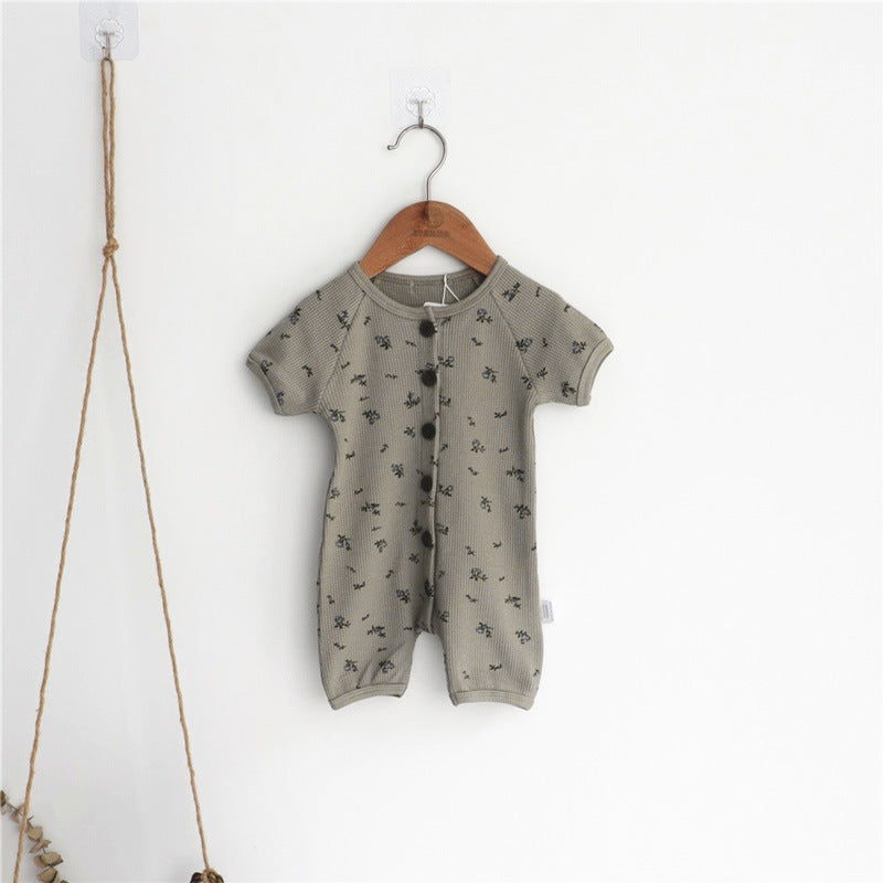 Printed Triangle Romper Baby Romper Bag Fart Clothes 5