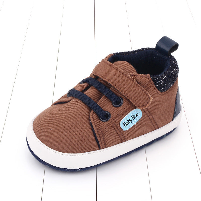 Baby Shoes Soft Sole Baby Shoes Male Baby Velcro Toddler Shoes 3