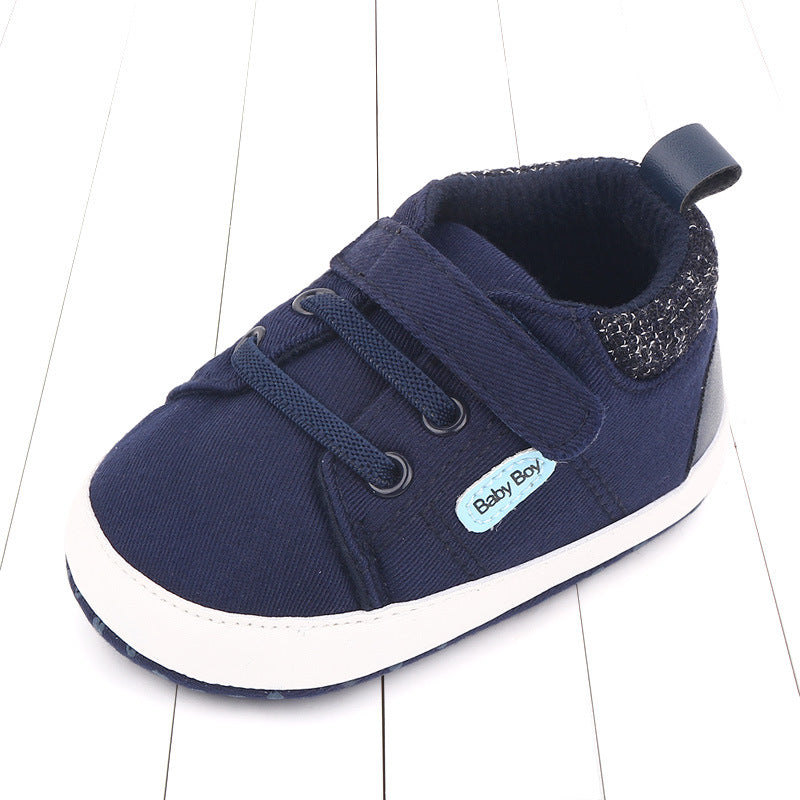 Baby Shoes Soft Sole Baby Shoes Male Baby Velcro Toddler Shoes 1