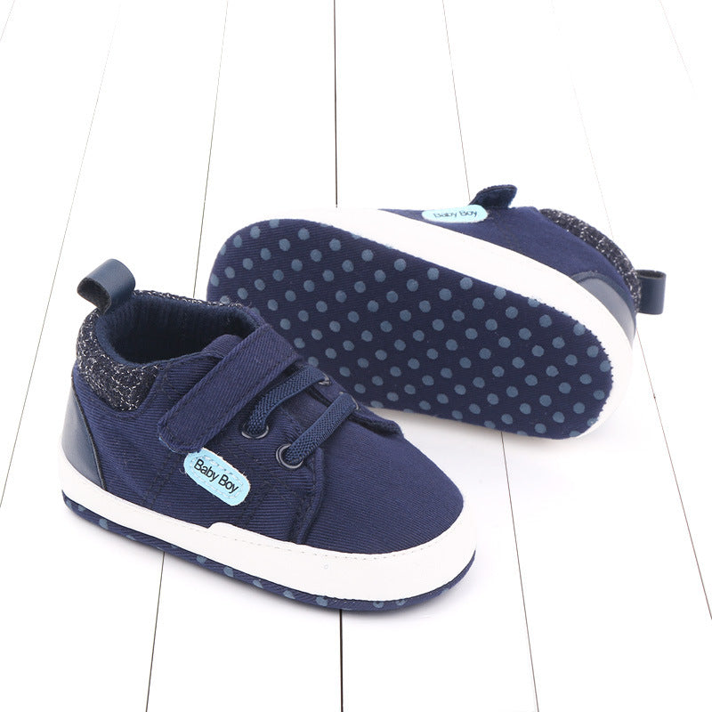 Baby Shoes Soft Sole Baby Shoes Male Baby Velcro Toddler Shoes 5