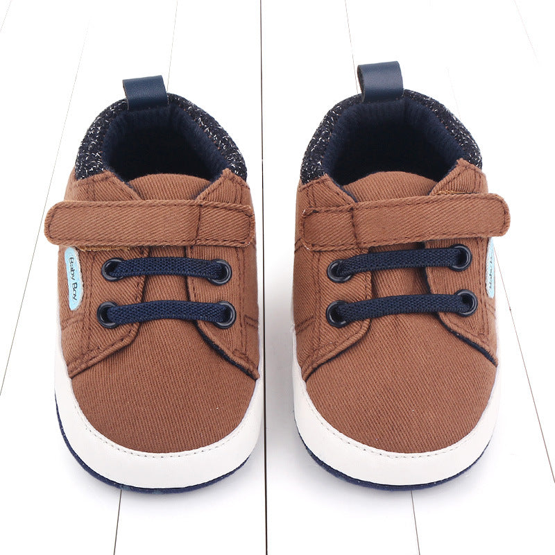Baby Shoes Soft Sole Baby Shoes Male Baby Velcro Toddler Shoes 6