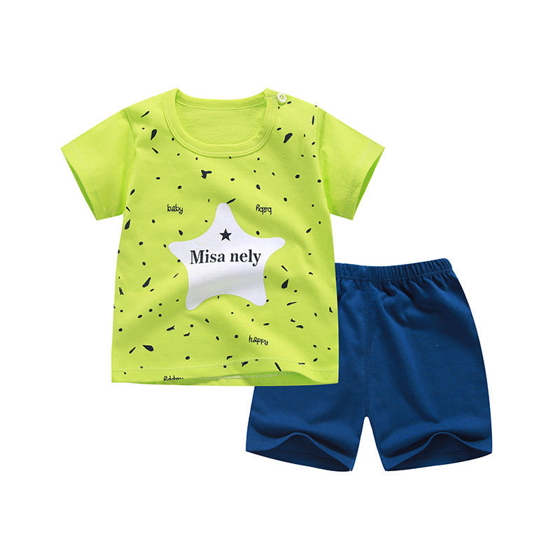 Pure Cotton Boys Korean Baby Clothes Wholesale New T-shirt Girls Kids Clothes 4