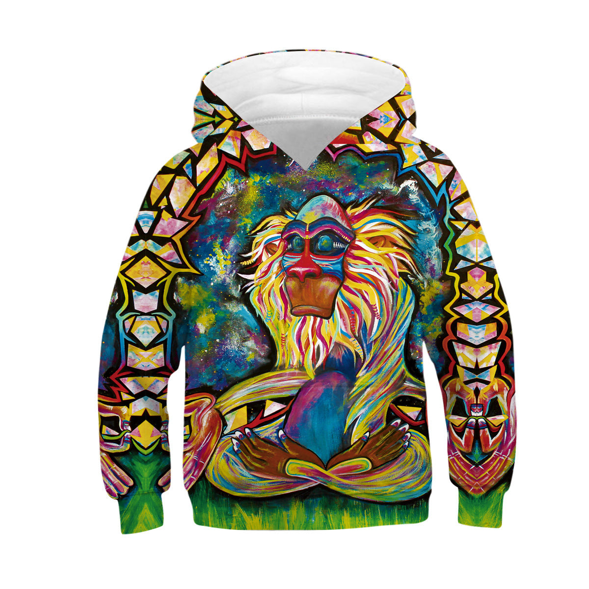 Digital Printed Children's Hooded Sweater For Kids 2
