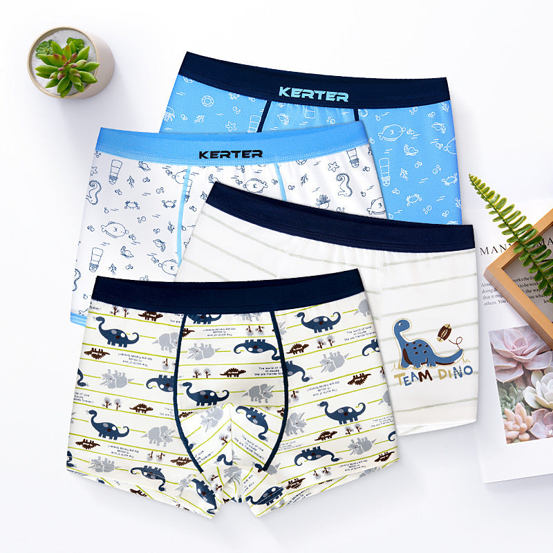 Boy's Underwear Boxer Cotton Children's Underwear 1