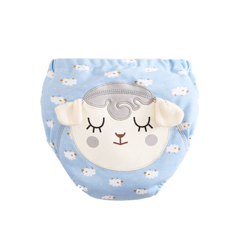 Baby Learning Pants Leak-Proof Diaper Pants Cotton Breathable And Washable 1