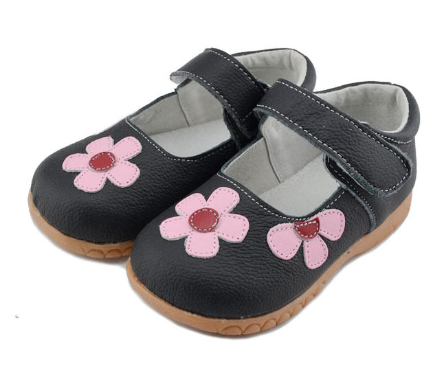 Leather Shoes Korean Princess Shoes Single Shoes Cowhide Children'S Shoes Baby Shoes 1