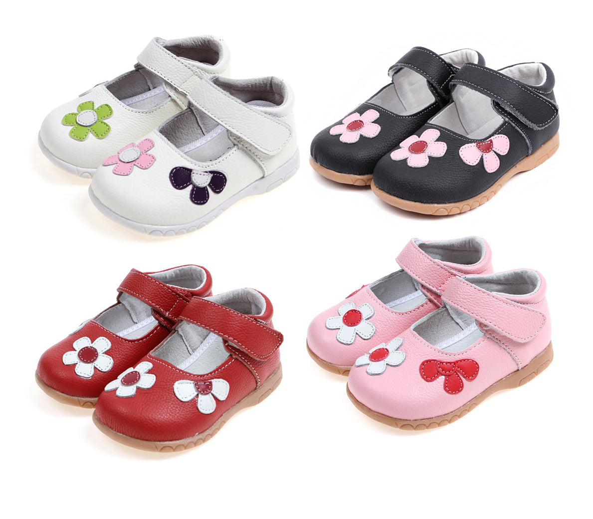 Leather Shoes Korean Princess Shoes Single Shoes Cowhide Children'S Shoes Baby Shoes 5