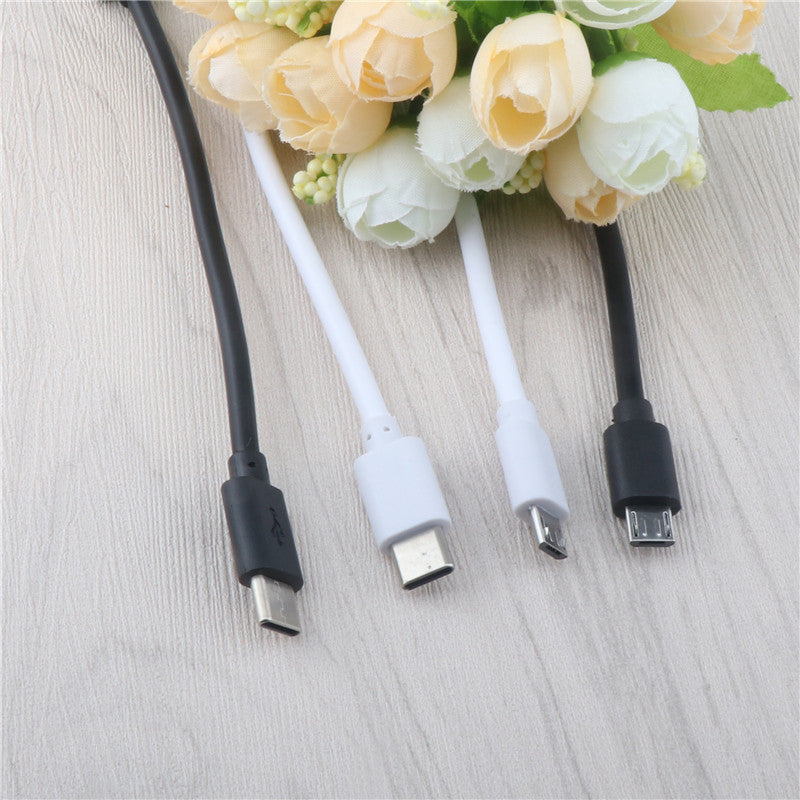15cm Short Micro USB Cable Type C Mobile Phone Cables Fast 3