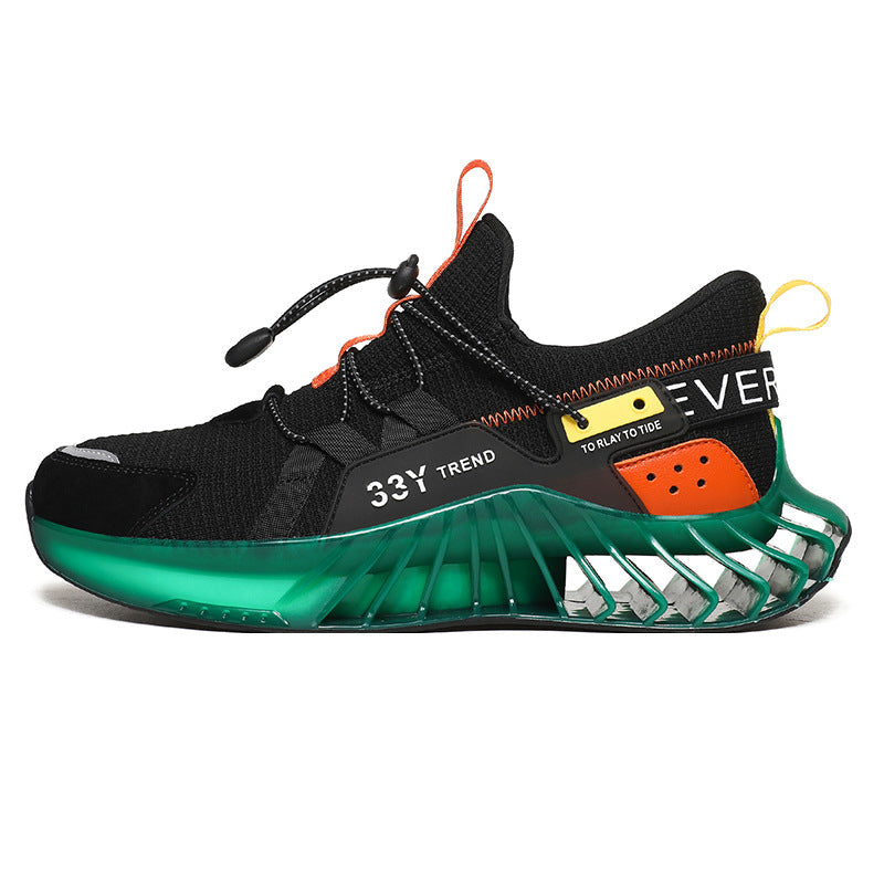 Fall Men'S Low-Top Round Toe Injection Shoes Sports Daily Sports Old Shoes 1