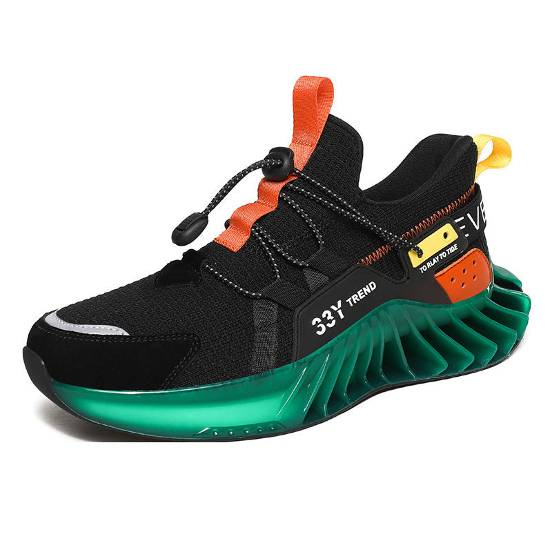 Fall Men'S Low-Top Round Toe Injection Shoes Sports Daily Sports Old Shoes 2
