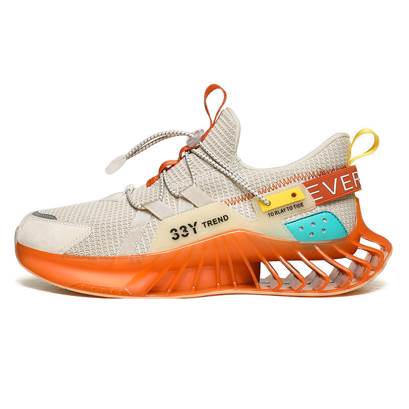 Fall Men'S Low-Top Round Toe Injection Shoes Sports Daily Sports Old Shoes 3