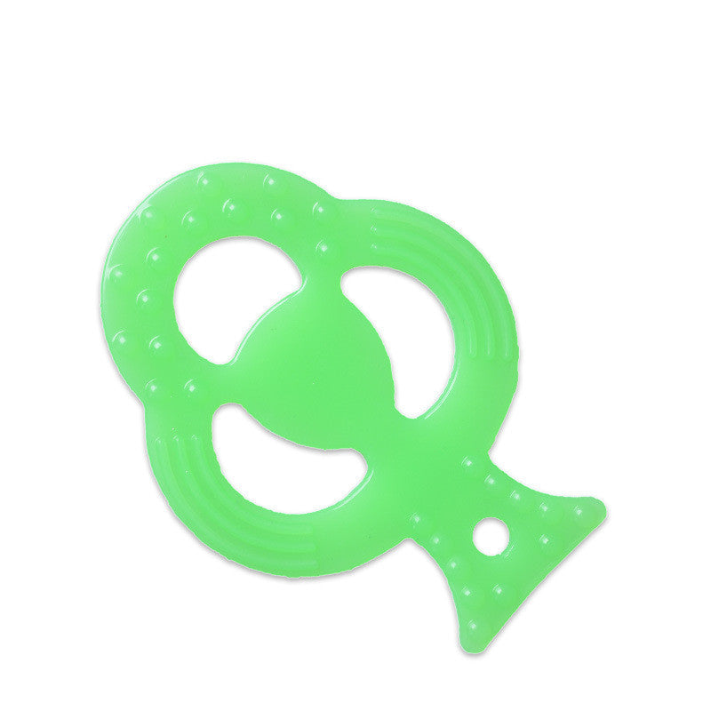 Toddlers Infants Baby Teething Toy Soft Silicone Fruit Teether Holder 7