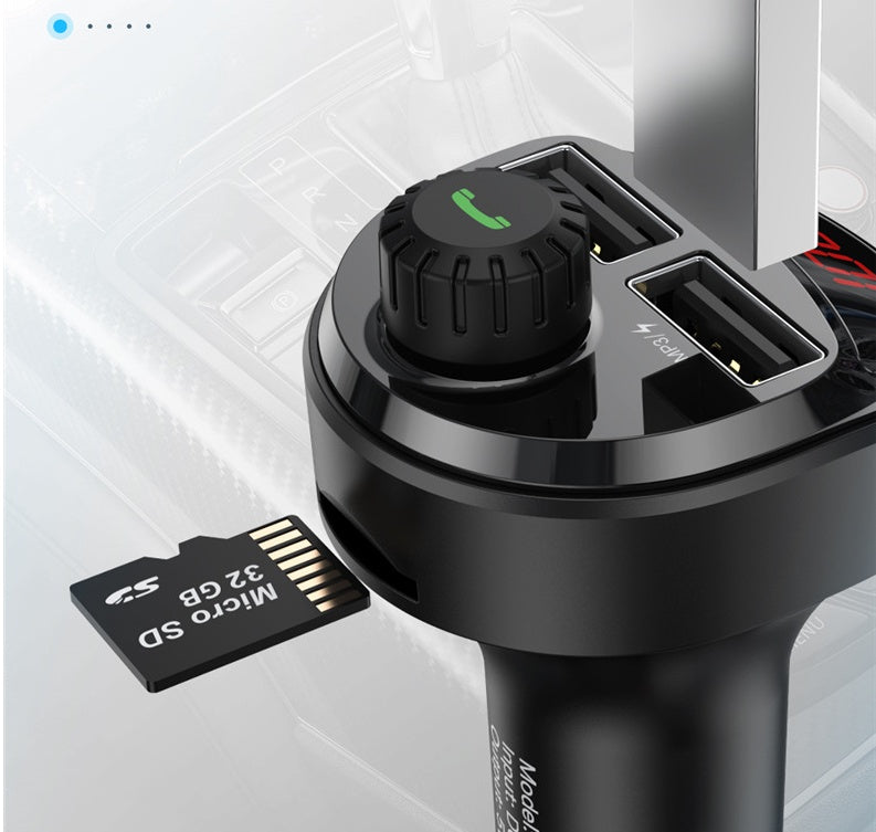 Dual Usb Digital Display Car Charger, Car Cigarette Lighter, Car Charger 5