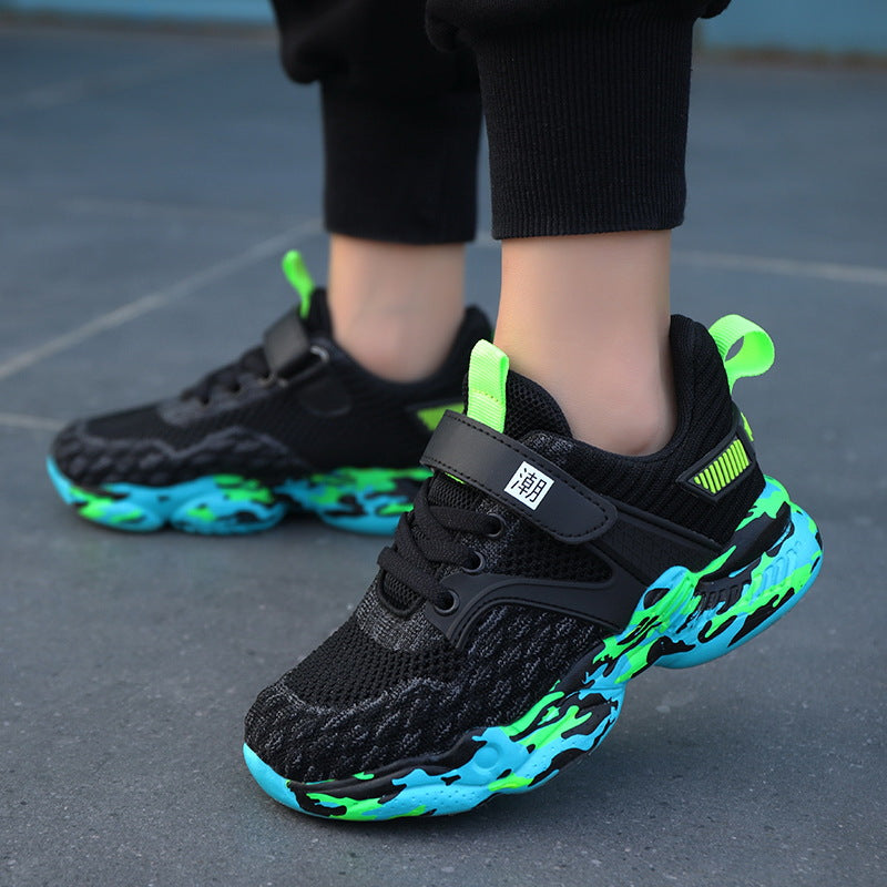 Spring And Summer Mesh Children's Sports Shoes Non-slip Boys Shoes 4