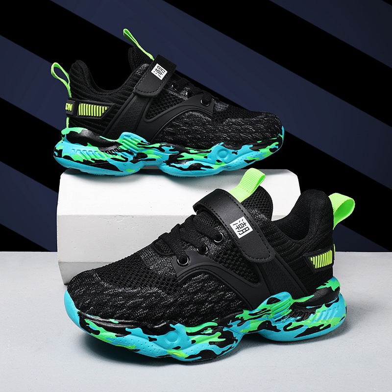 Spring And Summer Mesh Children's Sports Shoes Non-slip Boys Shoes 3