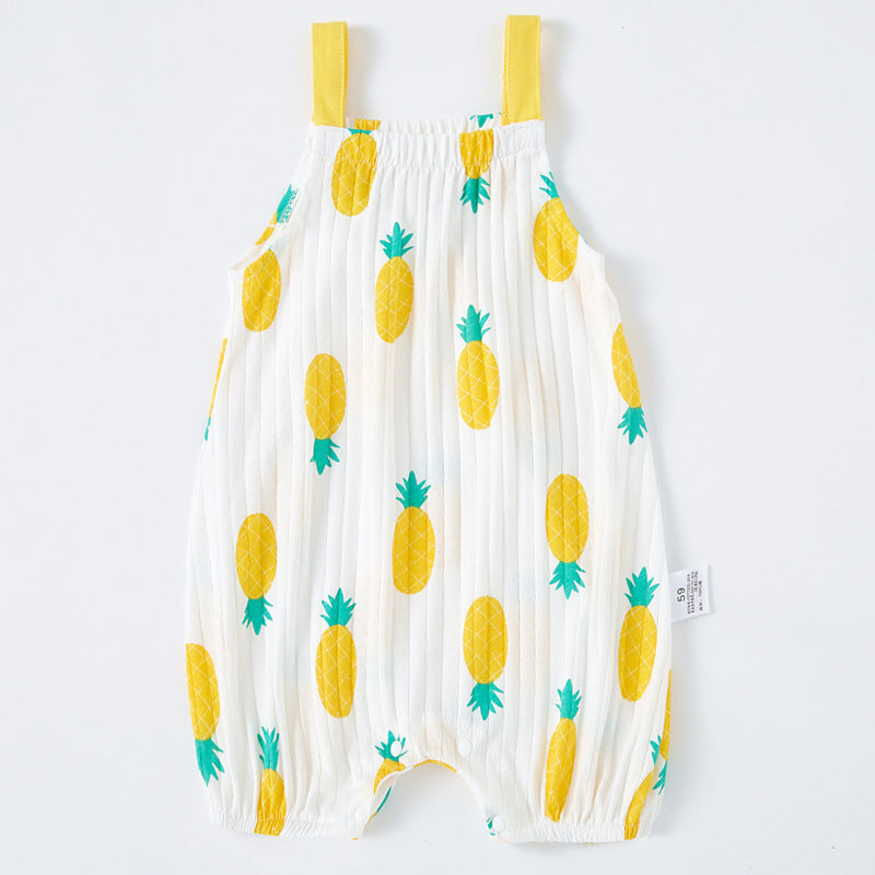 Baby Sling Bag Fart Clothing Baby Sleeveless One-piece 10