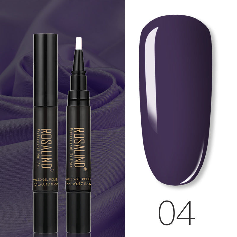 ROSALIND Phototherapy Gel Nail Polish Gel Pen 5ML 12