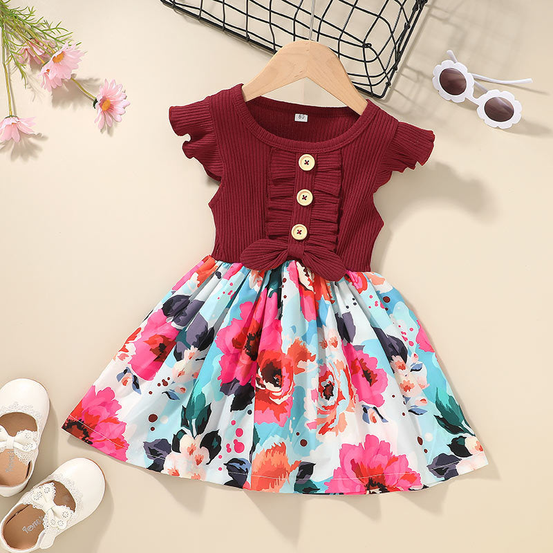 Toddler Kids Baby Girls Clothes Summer Girls Dress 5