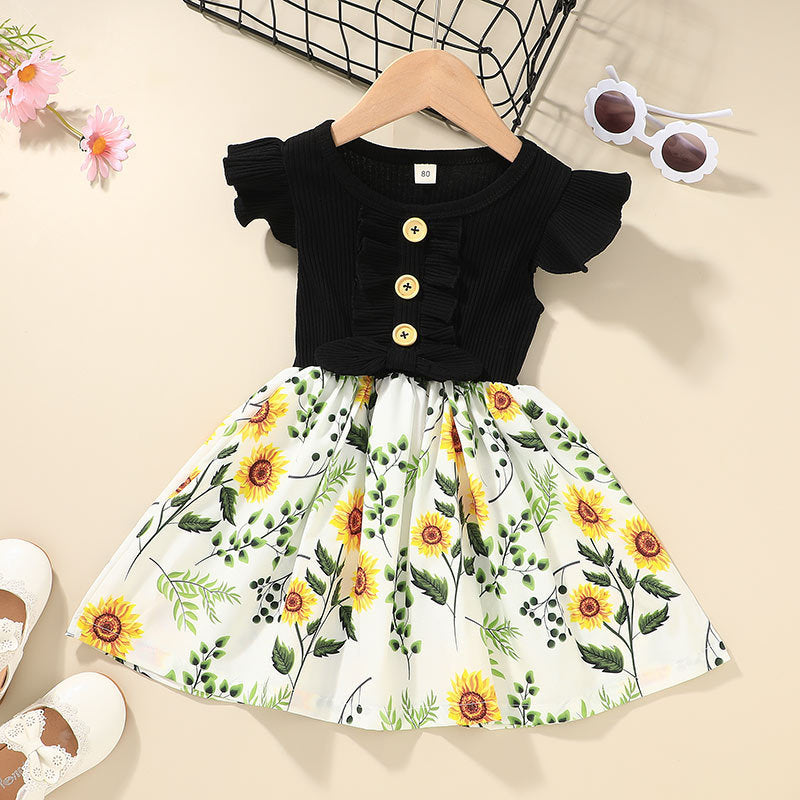 Toddler Kids Baby Girls Clothes Summer Girls Dress 4