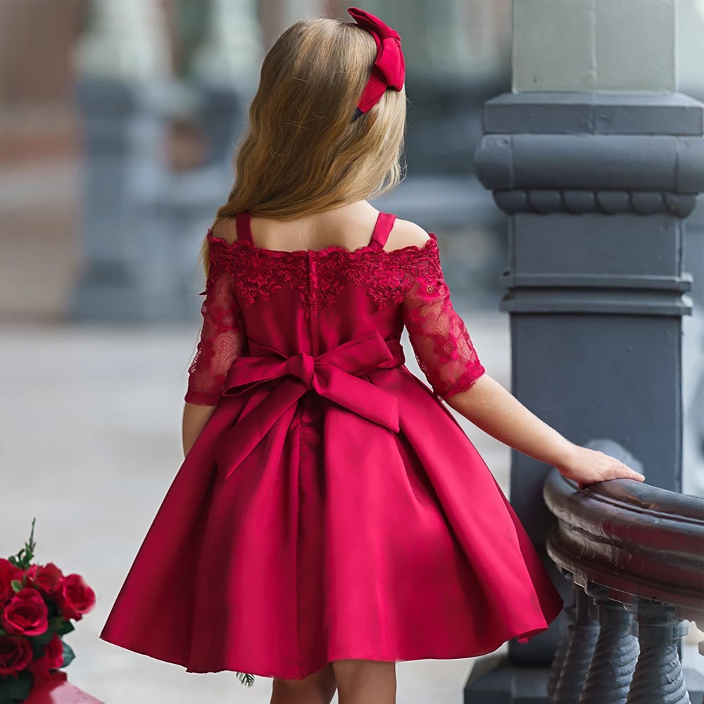 Kids Girls Dress Toddler Tops Skirts Kid Clothes Children 4