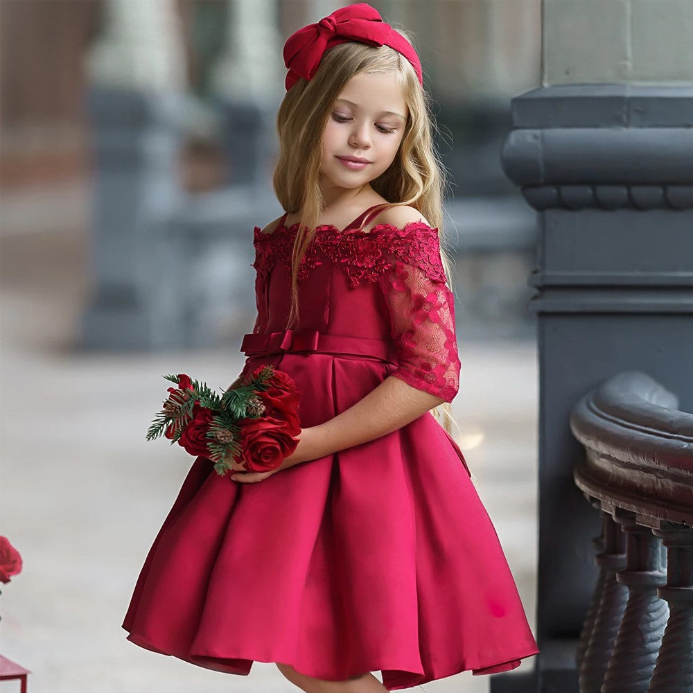 Kids Girls Dress Toddler Tops Skirts Kid Clothes Children 3