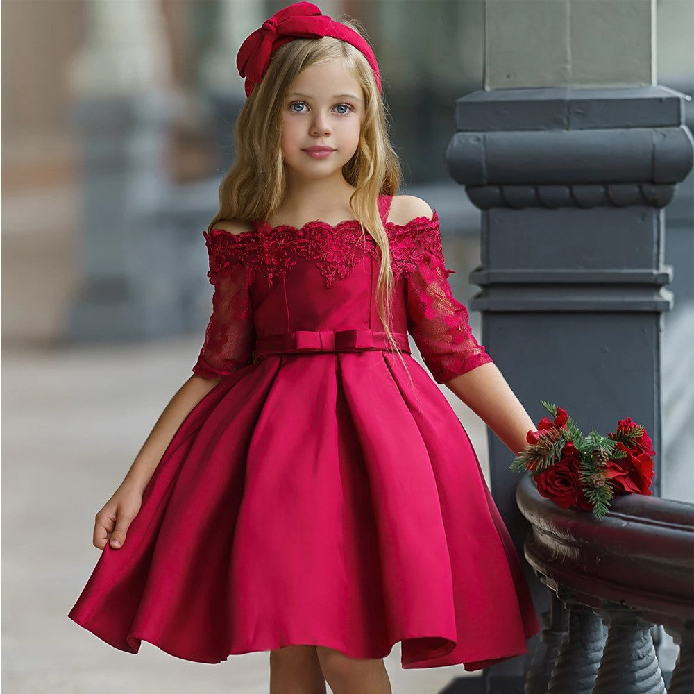 Kids Girls Dress Toddler Tops Skirts Kid Clothes Children 1