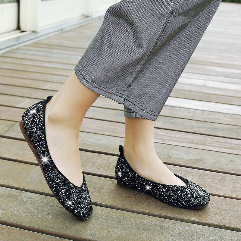 Girls' Peas Shoes, Children's Leather Shoes In Soft Sole 3