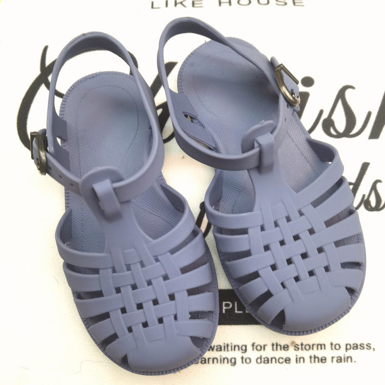 Bathroom Anti-Collision Baotou Parent-Child Sandals 4